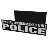 POLICE Special Assignments Unit LBV Patches