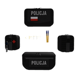 Polish Police Tactical Black Plate Carrier Addon 3