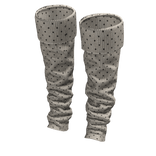 ☆ Polka Dot Knit Baggy Warmer