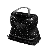 𖹭 Polka Dot Top in Black