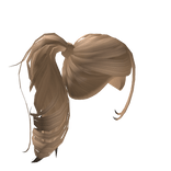 Ponytail W/ Side Bangs [Blonde]