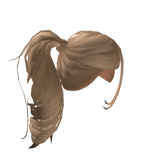 Ponytail W/ Side Bangs [Blonde]