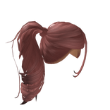 Ponytail W/ Side Bangs [Pink]