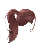 Ponytail W/ Side Bangs [Pink]