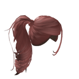 Ponytail W/ Side Bangs [Pink]