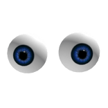 ฺPopped Out Blue eyes