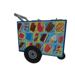 Popsicle vendor cart