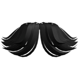 Popstar Curtain Bangs in Black