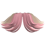 Popstar Curtain Bangs in Blonde Pink