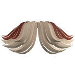 Popstar Curtain Bangs in Ginger Blonde