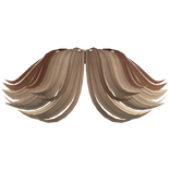 Popstar Curtain Bangs in Light Brown Blonde