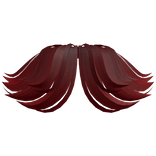 Popstar Curtain Bangs in Red