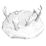 Portal with Hands Reaching Through (Angel White)