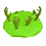 Portal with Hands Reaching Through (Poison Green)