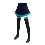 Potato Miku skirt