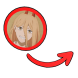 Power Cute Stare Red Circle Pointing Arrow