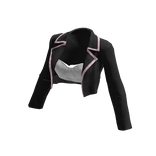 Preppy Black Cropped Blazer BB