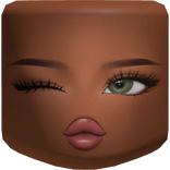 Preppy Girl Cold Blush Cute Face Makeup Mask Green