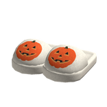Preppy Halloween Pumpkin Slippers 🎃