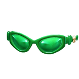 -',ৎ Preppy Heart Gem Glasses in Green