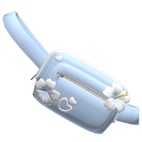 Preppy Light Blue Crossbody Fannypack