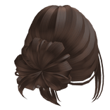 Preppy Low Messy Bun (Brown)