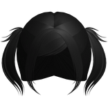 pretty black gothic baby scene pigtails