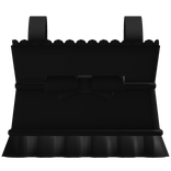 ♡ : pretty black little bow dress 