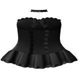 pretty black princess dress