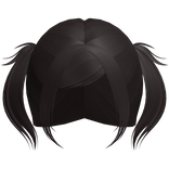 pretty brown gothic baby scene pigtails