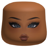 Pretty Girl Eyeliner Makeup Cheeks Head