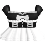 ♡ : pretty gothic doll lace dress black&white 3.0