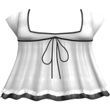 pretty gothic ruffled dress white 3