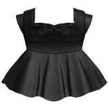 pretty gothic ruffled lace doll dress black