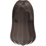🤍 pretty long anime doll hair brown