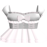 ♡ : pretty pink doll ruffle dress pink & white