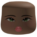 Pretty Soft Makeup Blush Cheeks Face W/ Green Eyes