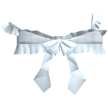 🤍 pretty spring doll ruffle top baby blue plaid