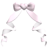 ♡ pretty twirly pink princess back bow