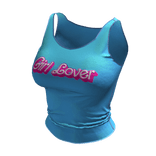 ʚ♡ɞ PRIDE: Tight Graphic Blue / Pink Tank Top