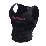 ʚ♡ɞ PRIDE: Tight Muscle Bi Black Tank Top