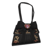 Princess Black Side Purse