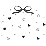Princess Bow Aura black ♡ 