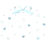 Princess Bow Aura blue ♡