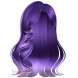 Princess Curly Sidepart (Galaxy)