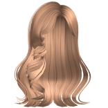 Princess Curly Sidepart (Honey Blonde)