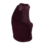 Princess Polly Giggle Halter Top Aubergine 
