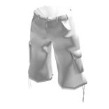 Princess Polly Hudson Cargo Shorts White