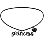 ♡ princess w/ heart necklace in black (3.0)