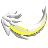 Protogen Tail Yellow [ Shiny - White ]
